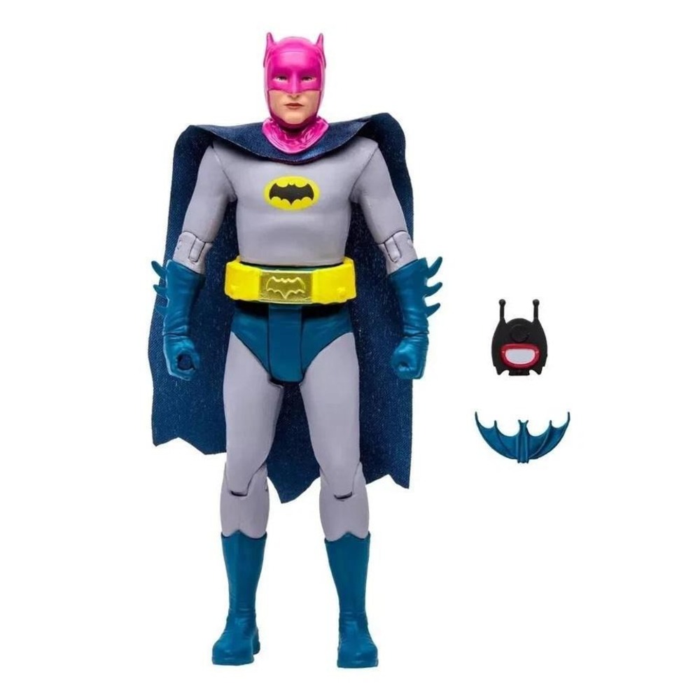 McFarlane Radioactive Batman Pink Cowl Action Figure W6 DC '66 Classic TV Series